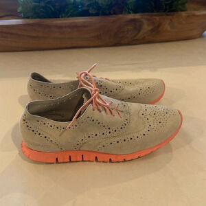 Cole Haan woman’s Zerogrand wingtip oxford Oxfords shoes women’s size 8.5 EUC